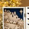 Set of 2 17"L Lighted Wooden Christmas Nativity Advent Calendar Decor
